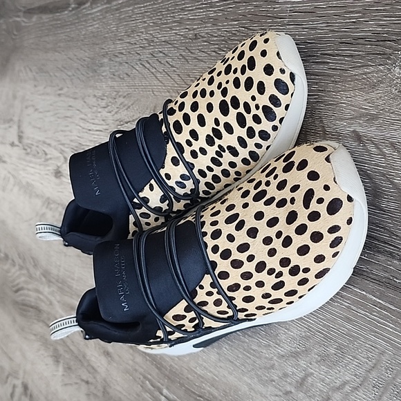 Mark Nason Los Angeles Mayfair Pantera Print Sneaker 7.5 - Picture 2 of 11